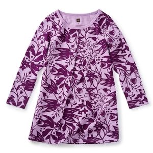 Free as a Bird Pleat Dress - Lilac